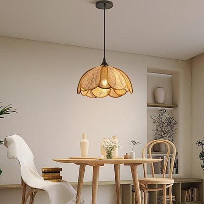 Bloom Rattan Houselight Pendant Lamp