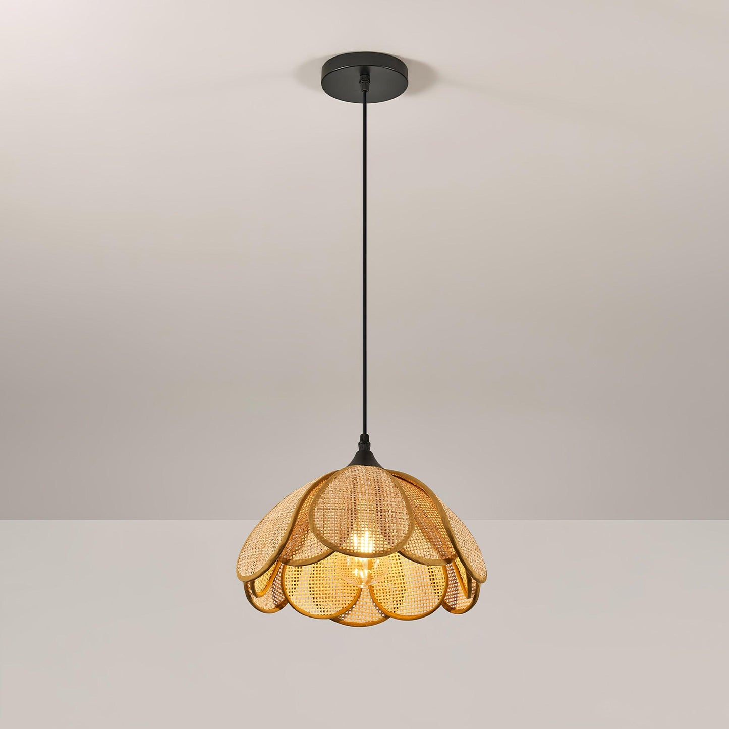 Bloom Rattan Houselight Pendant Lamp