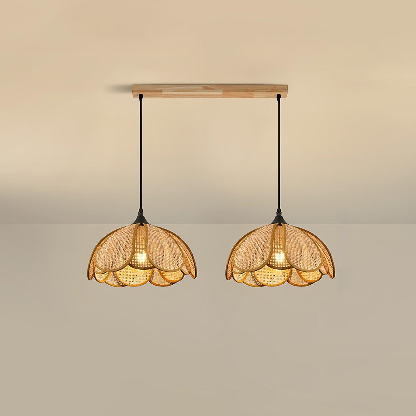 Bloom Rattan Houselight Pendant Lamp