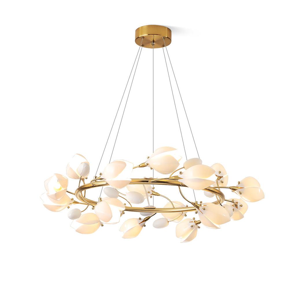 Porcelain Magnolia Pendant light Chandelier