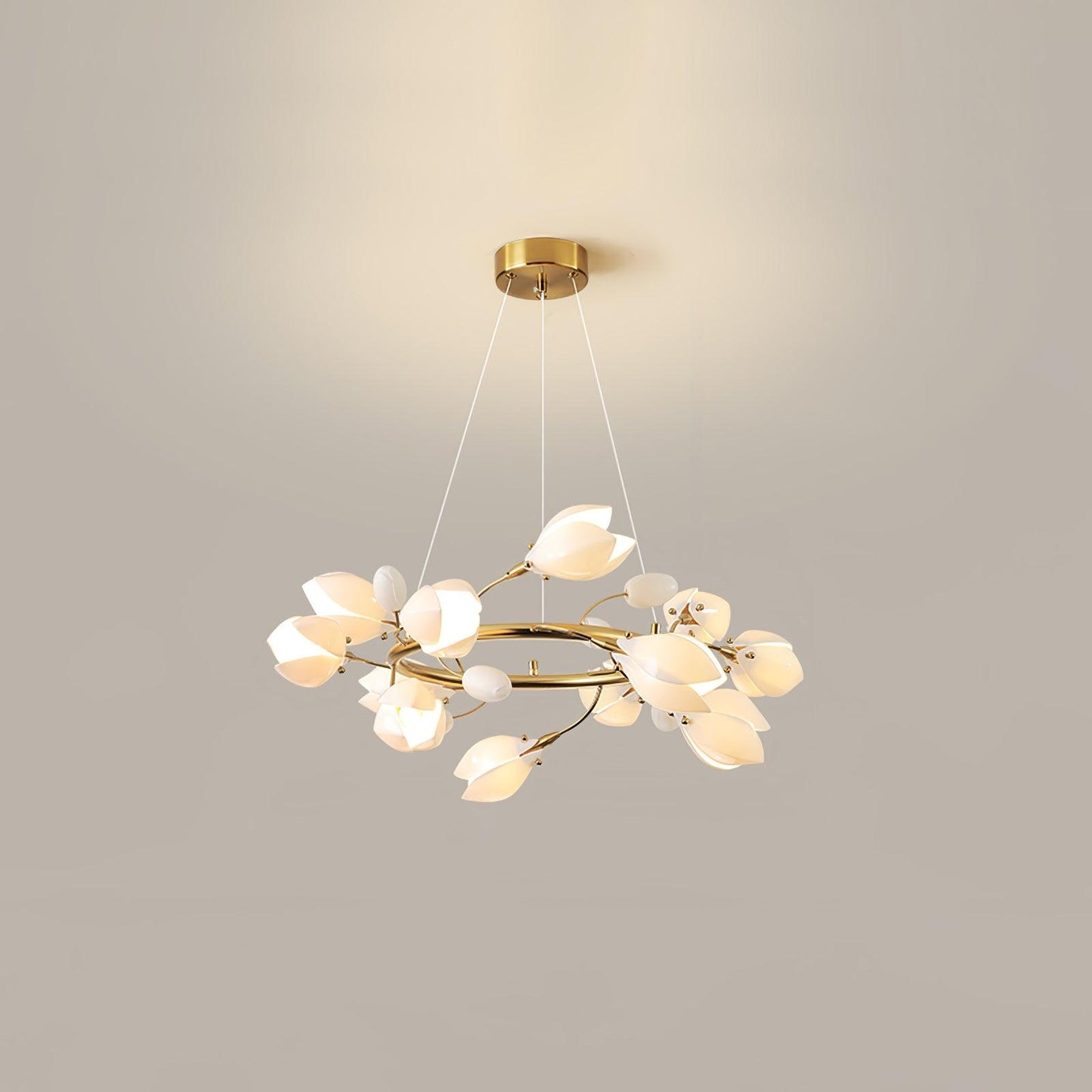 Porcelain Magnolia Pendant light Chandelier