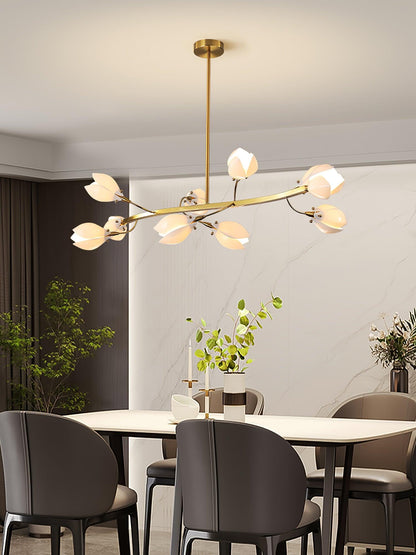 Porcelain Magnolia Pendant light Chandelier