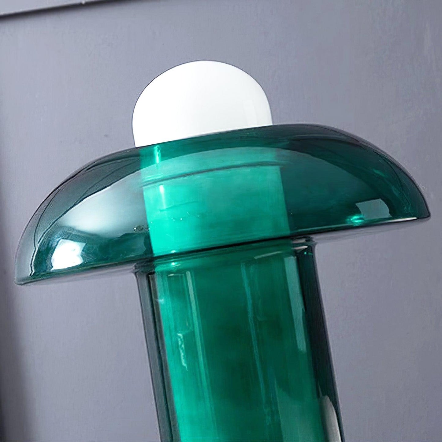 Glass Mushroom Nightstand lamp Table Lamp