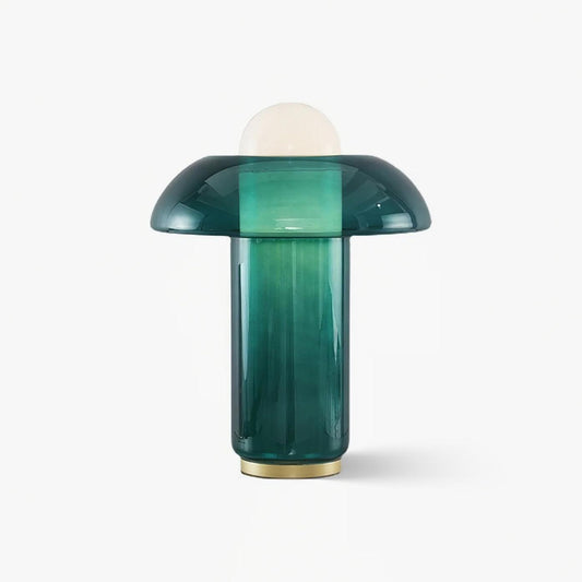 Glass Mushroom Nightstand lamp Table Lamp