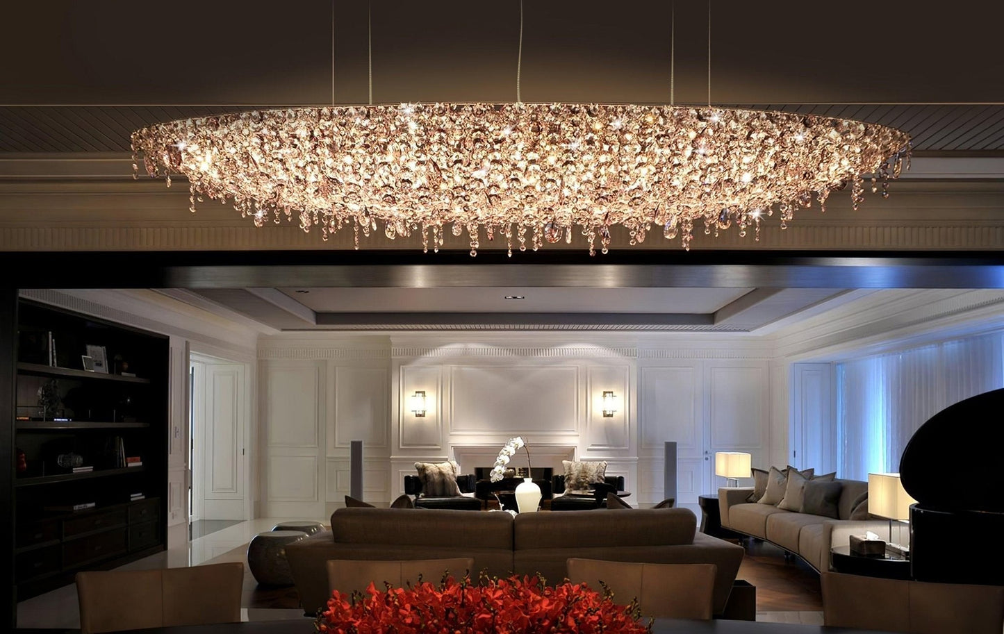 Boat Crystal Ceiling fixture Chandelier