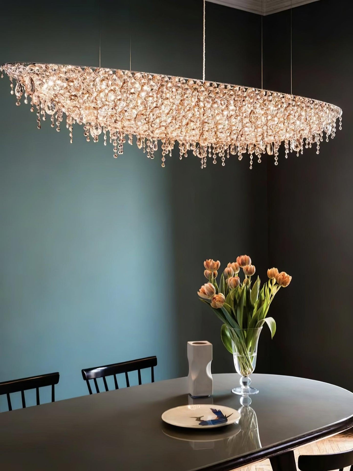 Boat Crystal Ceiling fixture Chandelier