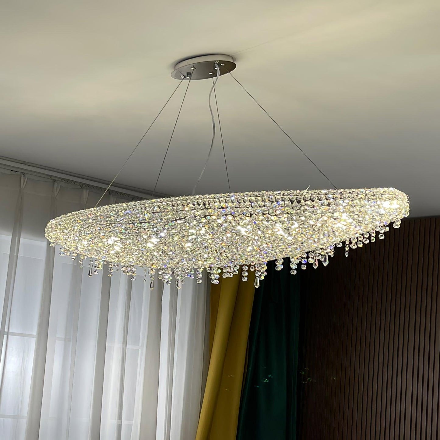 Boat Crystal Ceiling fixture Chandelier