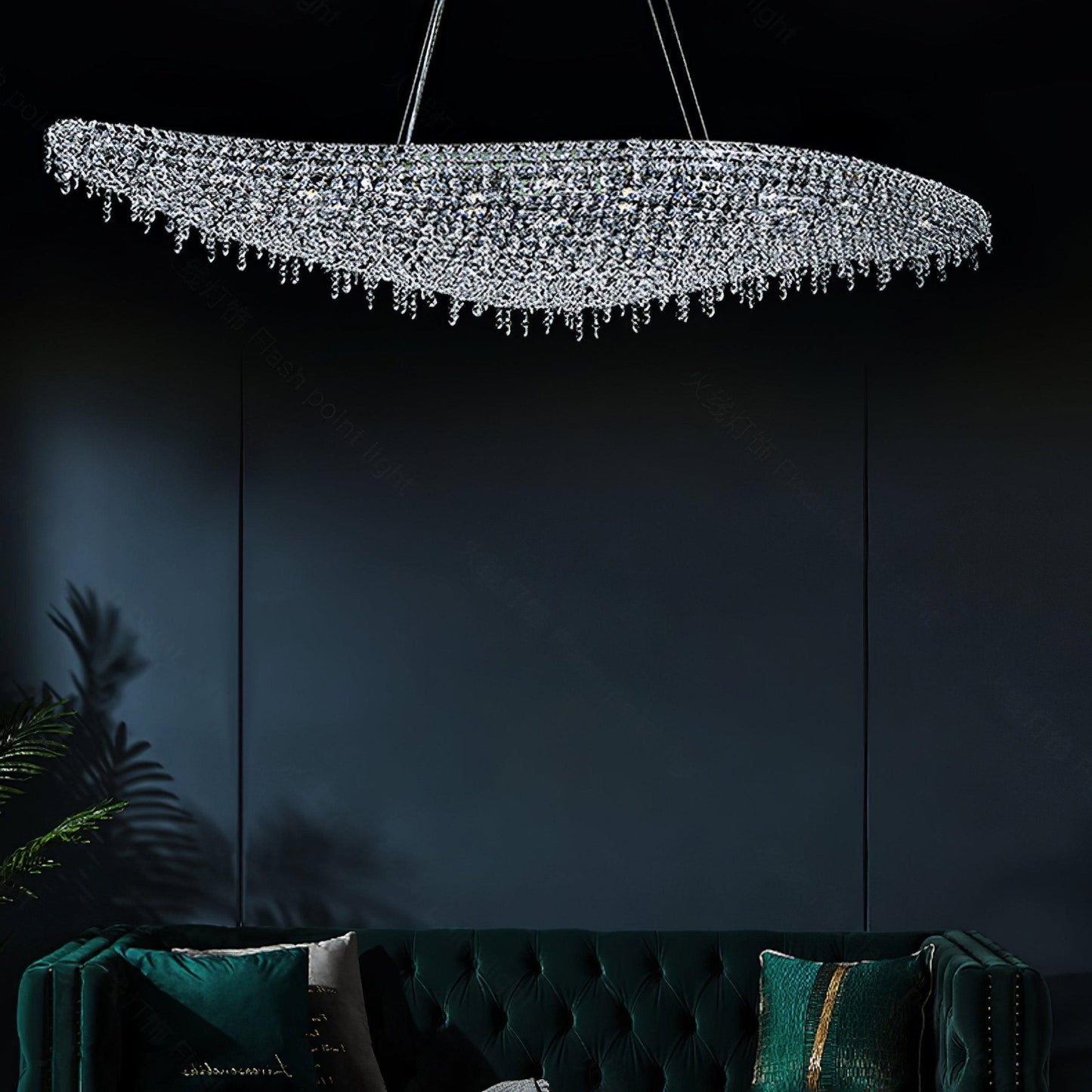 Boat Crystal Ceiling fixture Chandelier