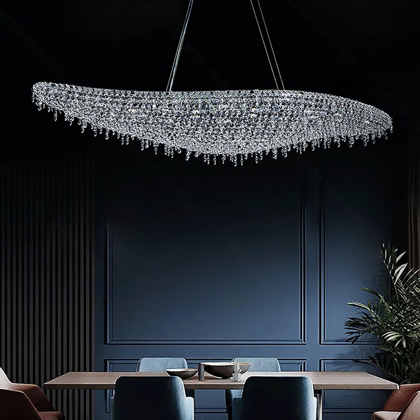 Boat Crystal Ceiling fixture Chandelier