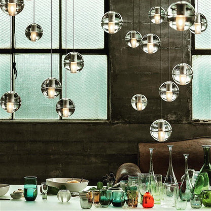 Crystal Bubbles balls Hanging light Pendant Lamp