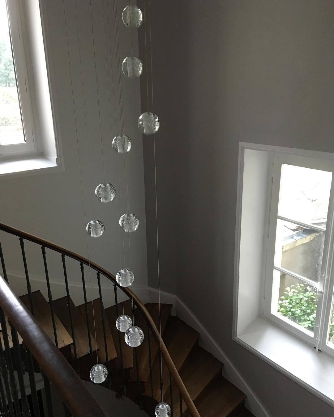 Crystal Bubbles balls Hanging light Pendant Lamp