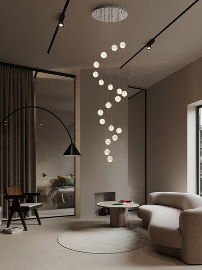 Crystal Bubbles balls Hanging light Pendant Lamp