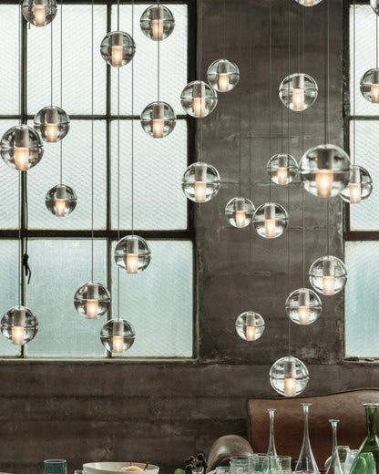 Crystal Bubbles balls Hanging light Pendant Lamp