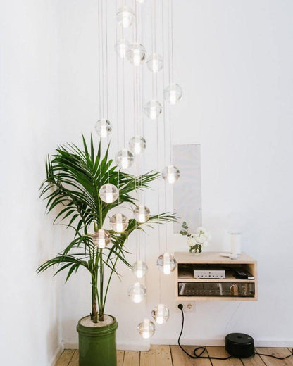 Crystal Bubbles balls Hanging light Pendant Lamp