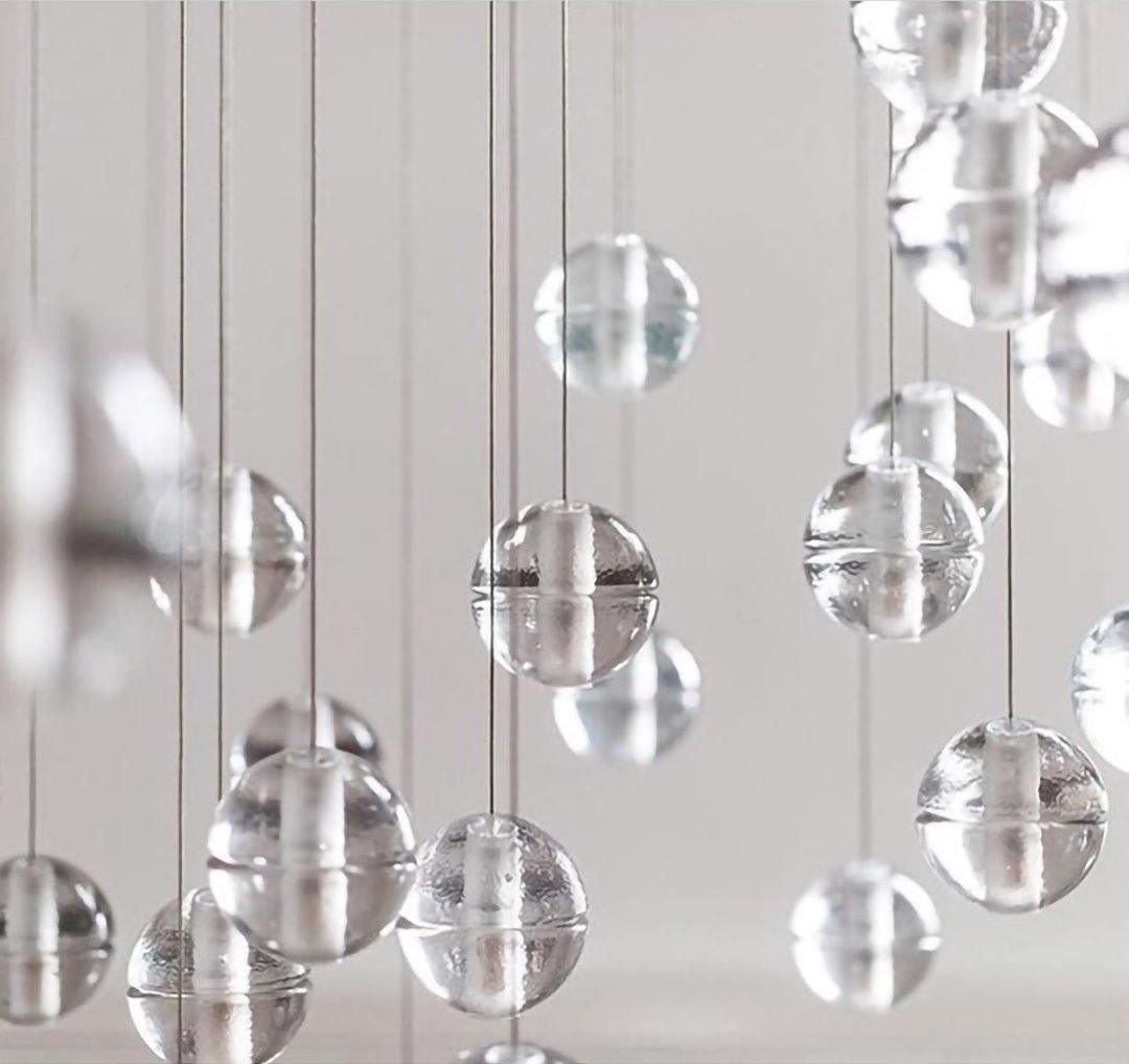 Crystal Bubbles balls Hanging light Pendant Lamp