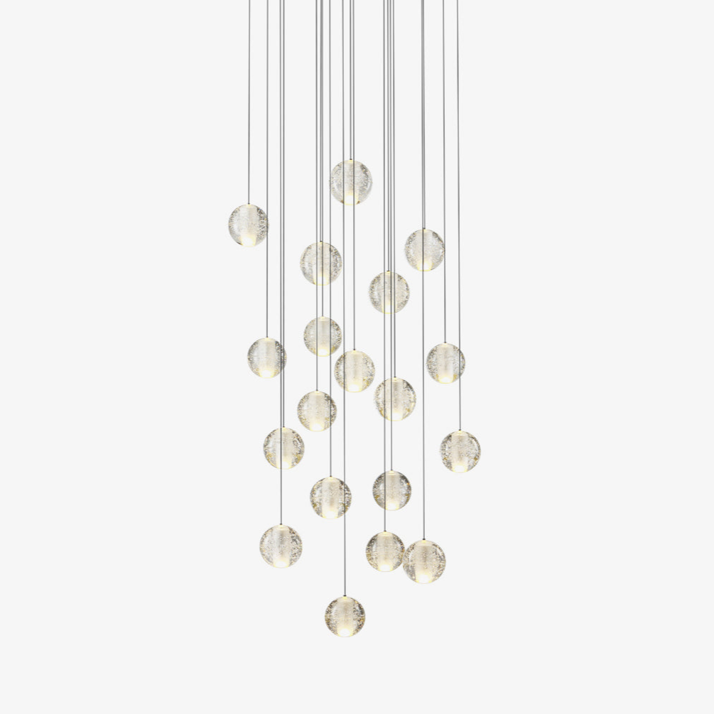 Crystal Bubbles balls Hanging light Pendant Lamp