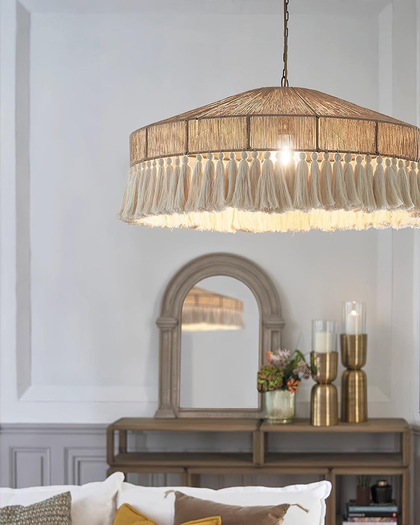 Bohemian Fringe Drop light Pendant Lamp