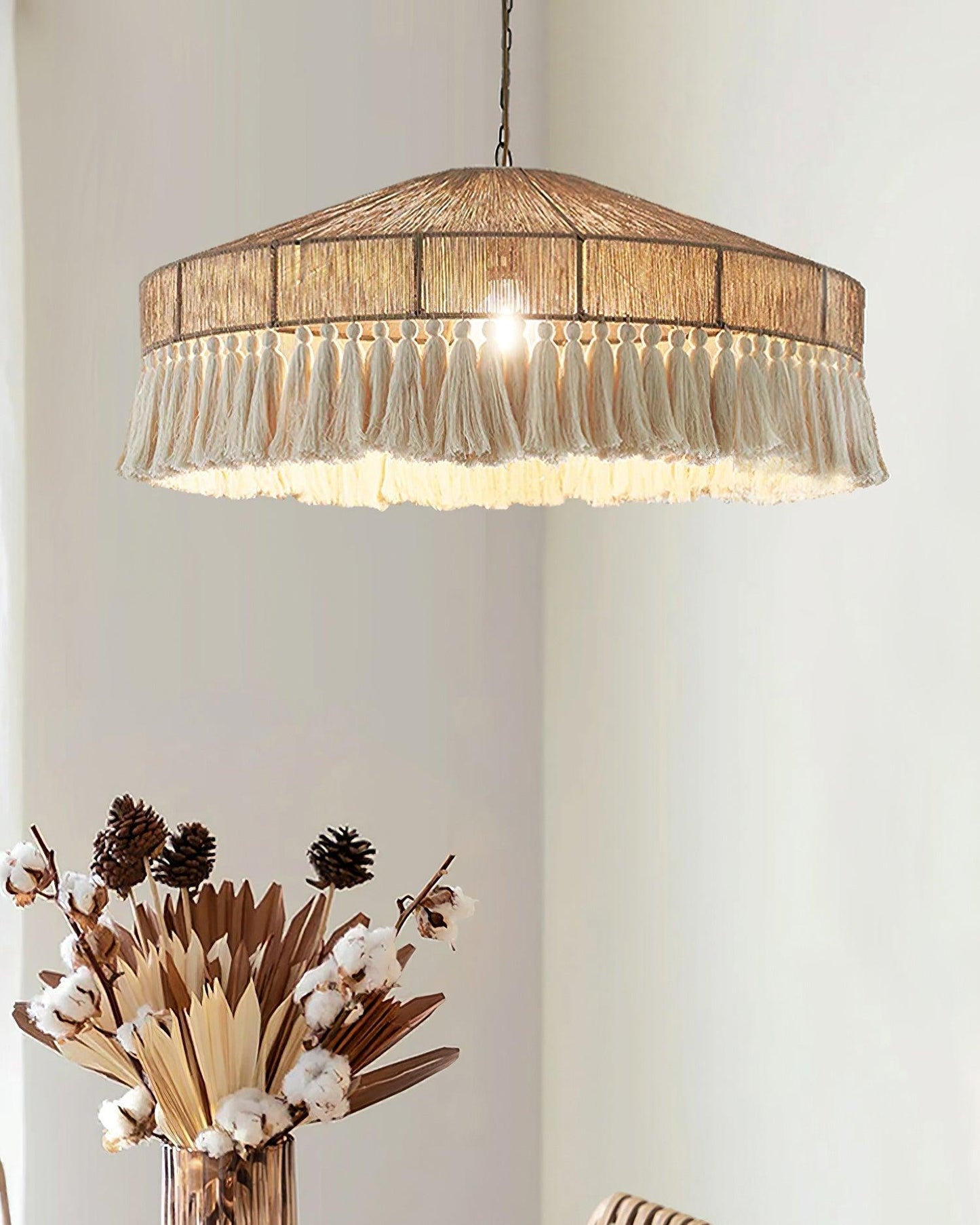 Bohemian Fringe Drop light Pendant Lamp