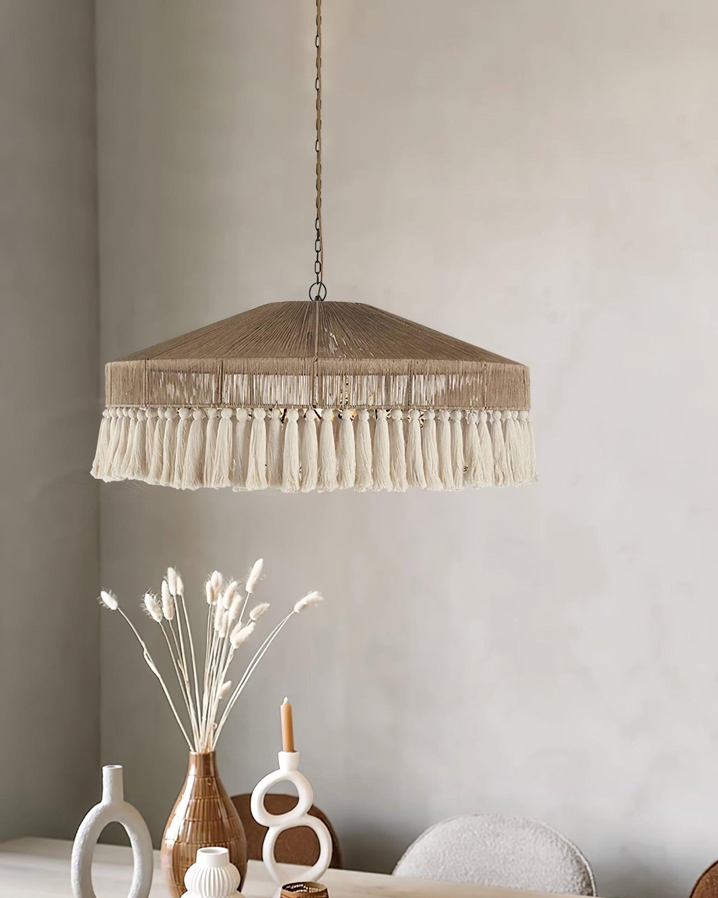 Bohemian Fringe Drop light Pendant Lamp