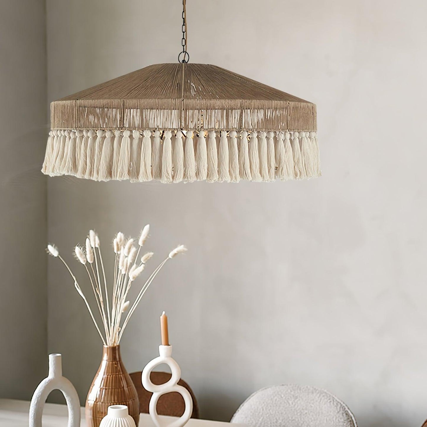 Bohemian Fringe Drop light Pendant Lamp