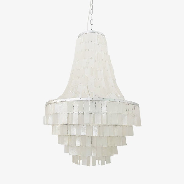 Boho Shell Tiered Pendant light Chandelier