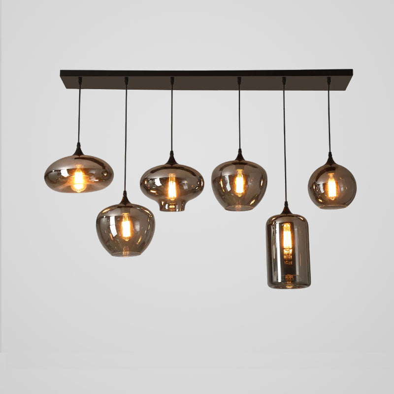 Bottle Glass Ceiling light fitting Pendant Light