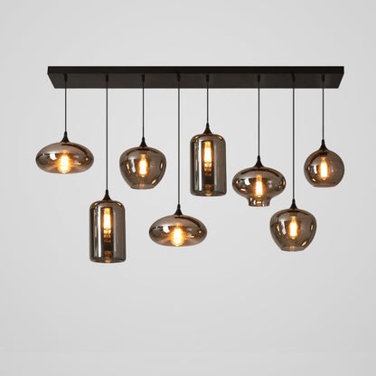 Bottle Glass Ceiling light fitting Pendant Light