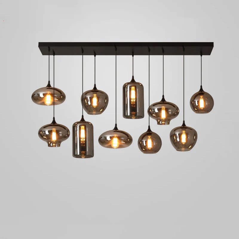 Bottle Glass Ceiling light fitting Pendant Light