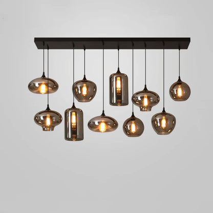 Bottle Glass Ceiling light fitting Pendant Light