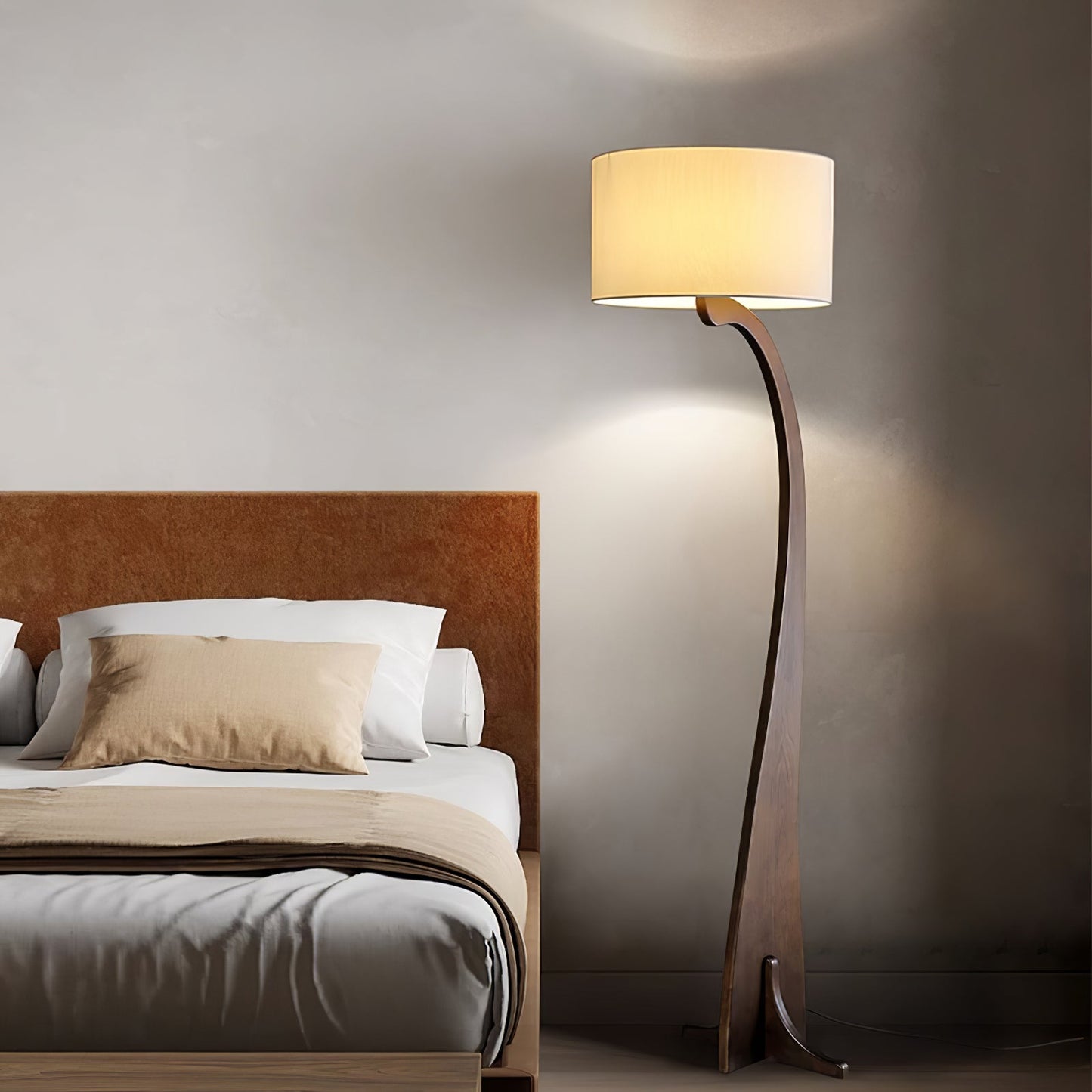 Bow Curve Tall Lamp Floor Lamp