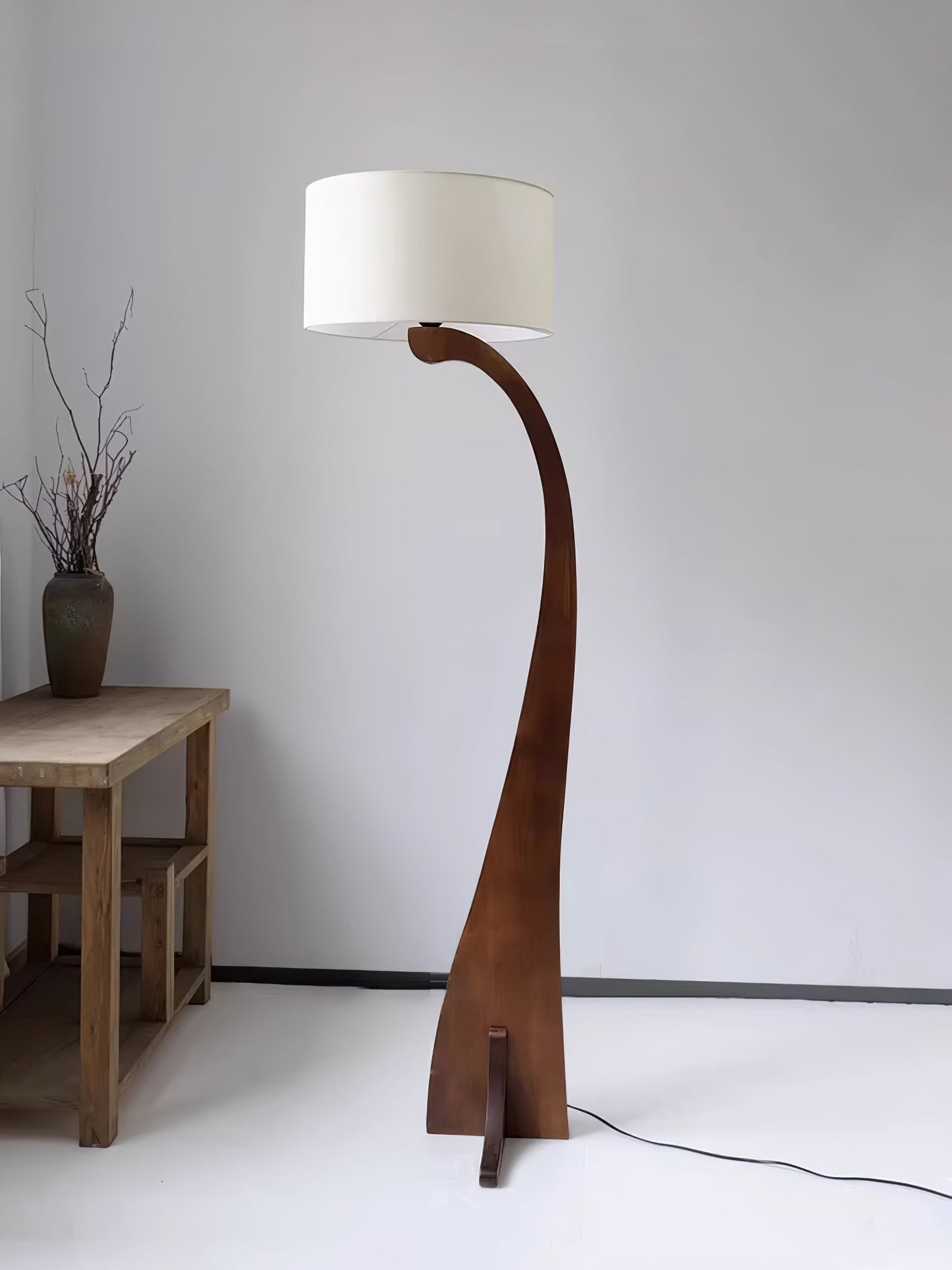 Bow Curve Tall Lamp Floor Lamp