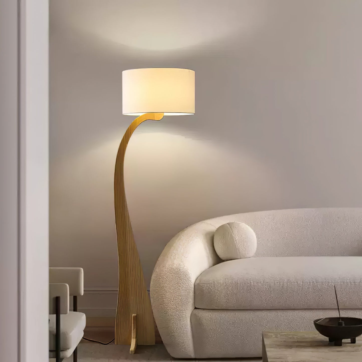 Bow Curve Tall Lamp Floor Lamp