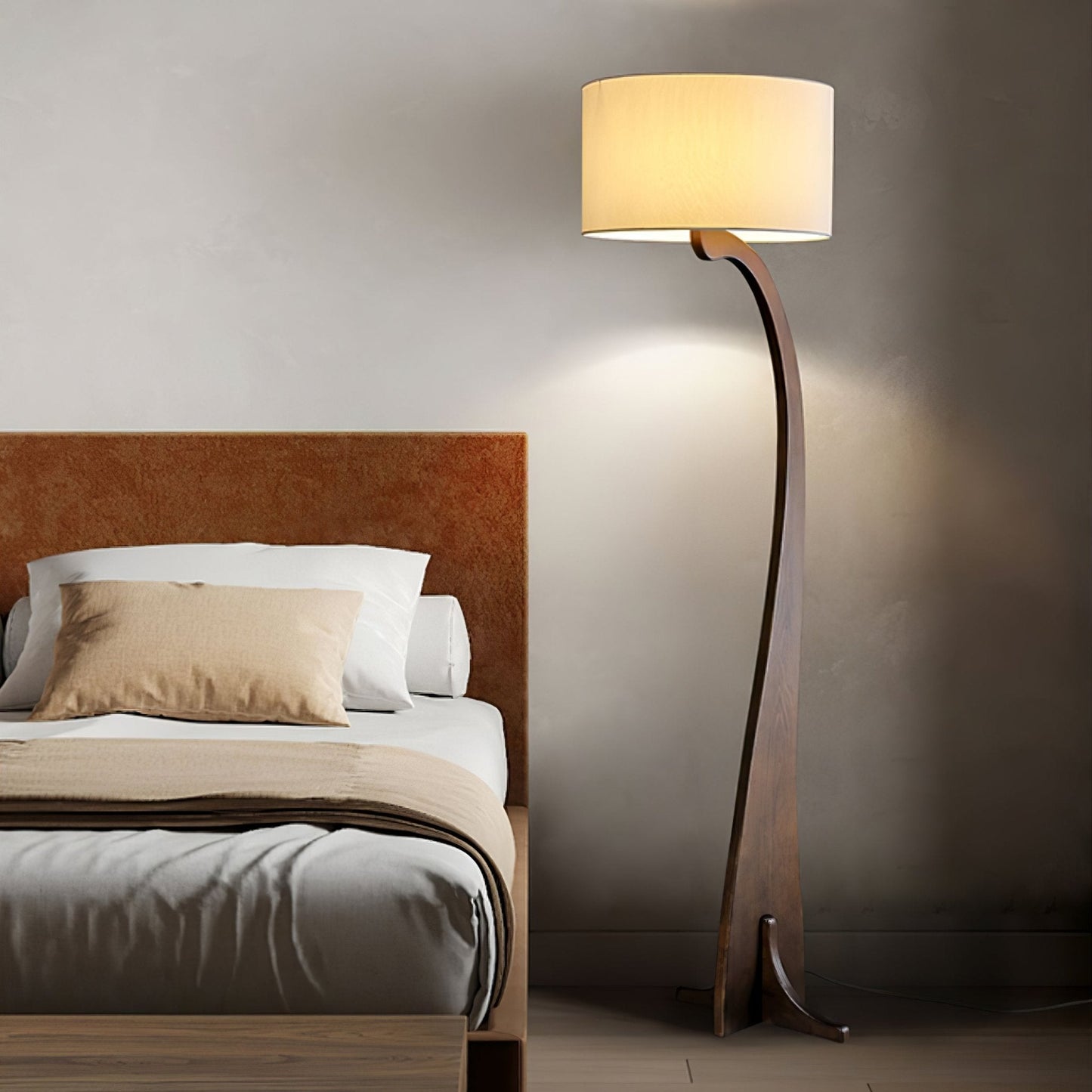 Bow Curve Tall Lamp Floor Lamp