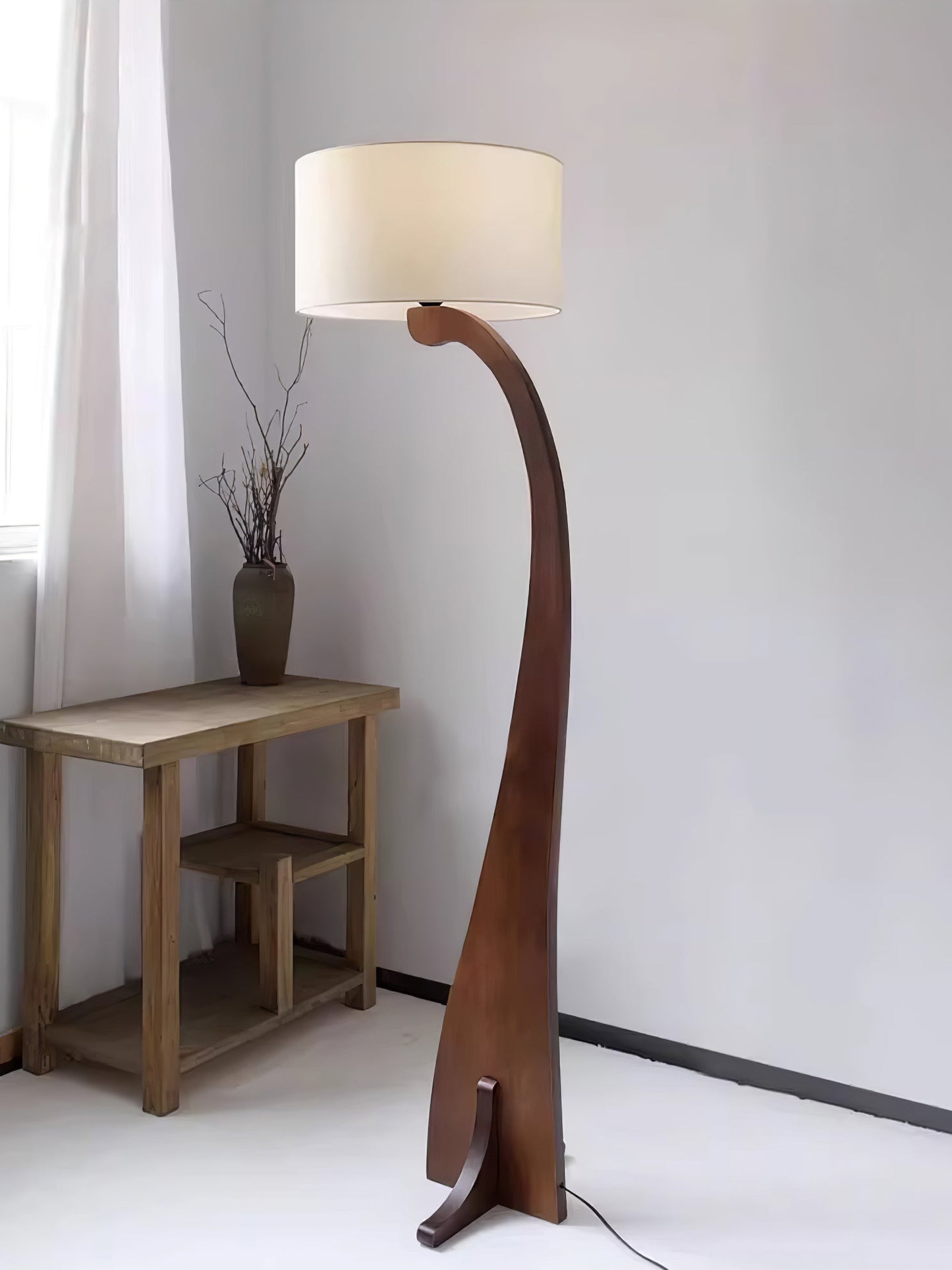 Bow Curve Tall Lamp Floor Lamp