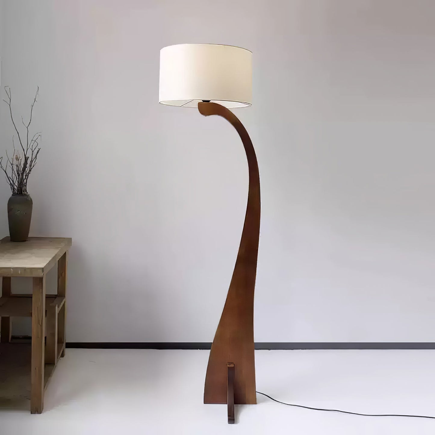 Bow Curve Tall Lamp Floor Lamp