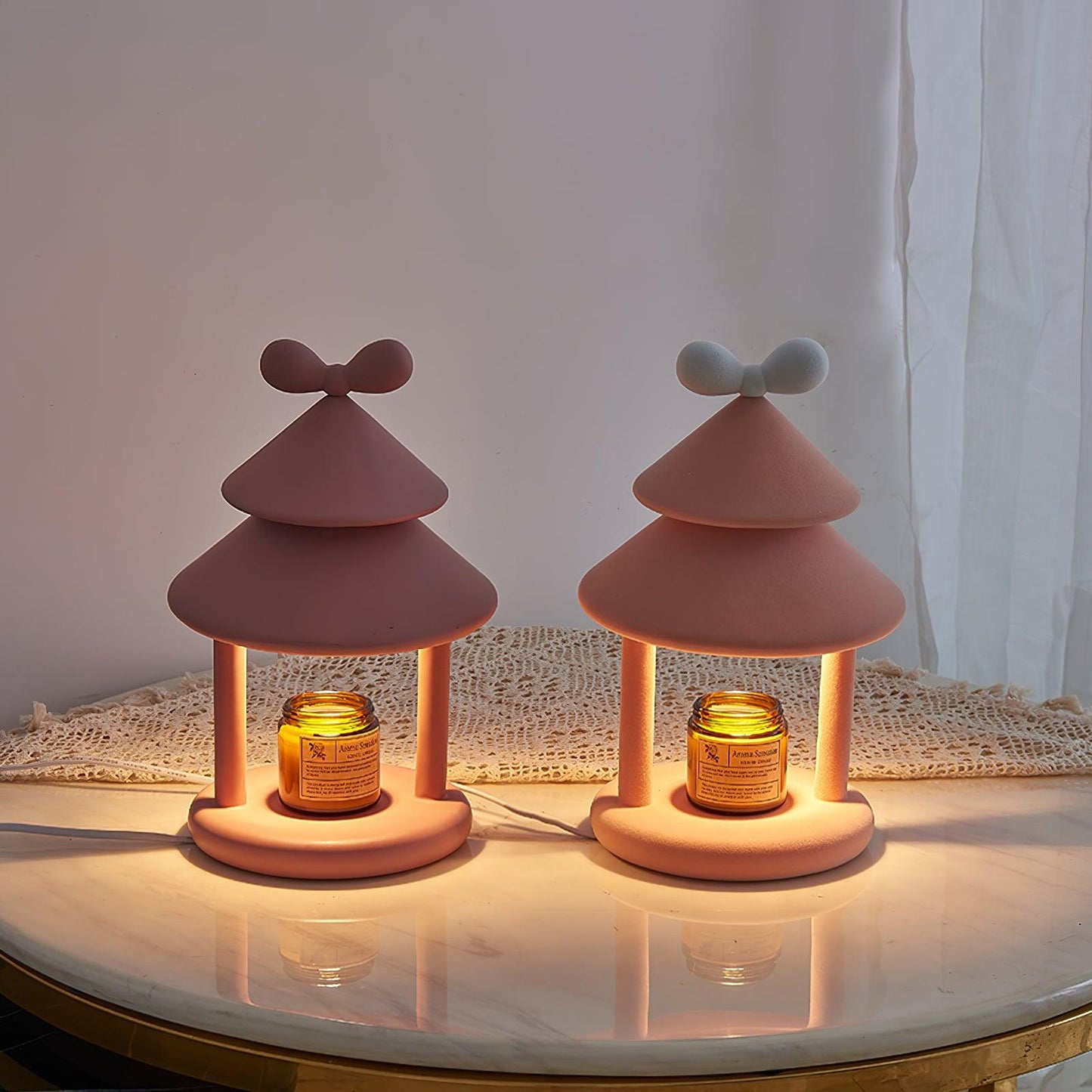 Bow Tie Cone Nightstand lamp Table Lamp