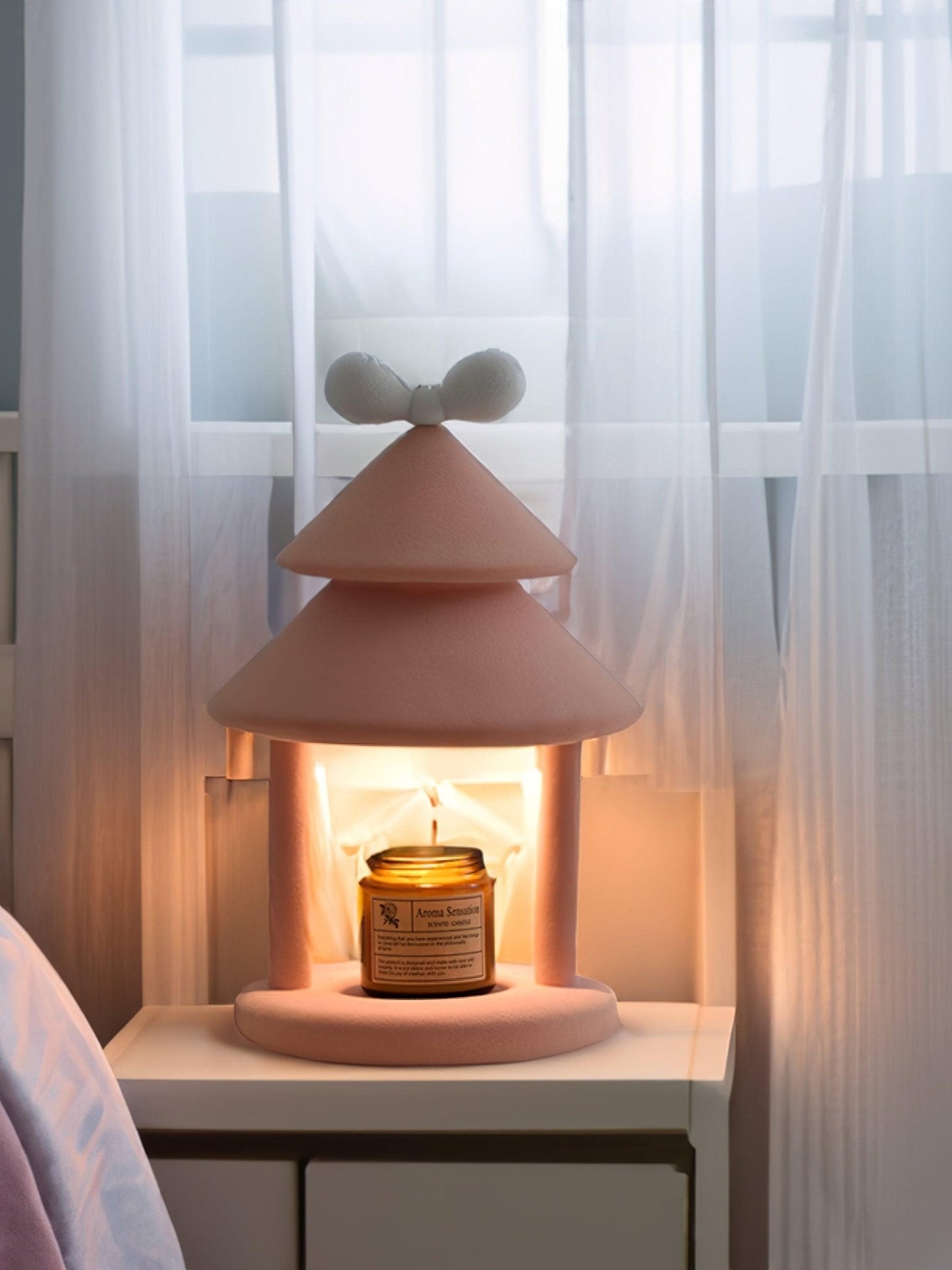 Bow Tie Cone Nightstand lamp Table Lamp