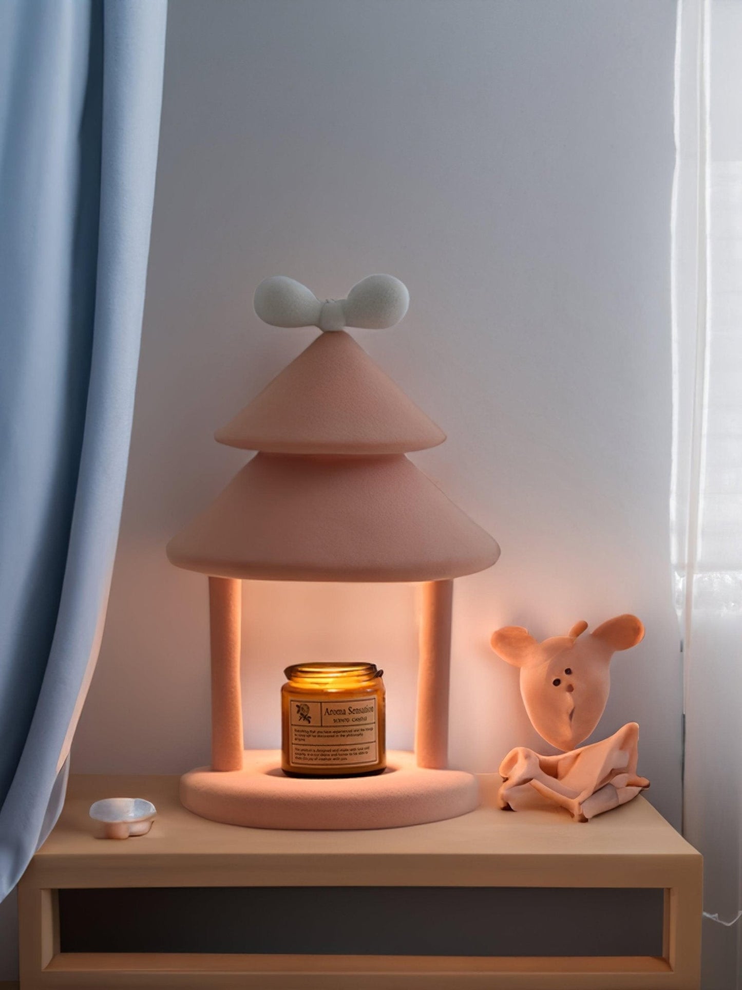 Bow Tie Cone Nightstand lamp Table Lamp