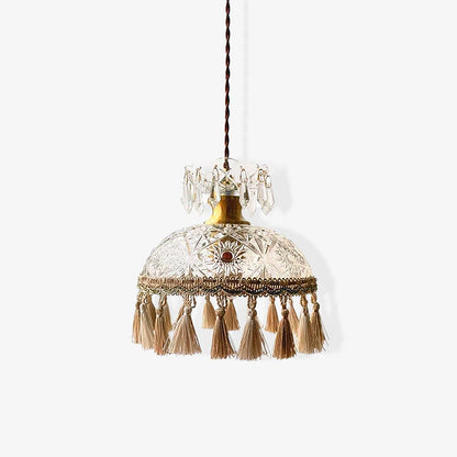 Bowl Tassel Ceiling light fitting Pendant Light