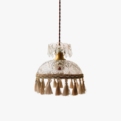 Bowl Tassel Ceiling light fitting Pendant Light