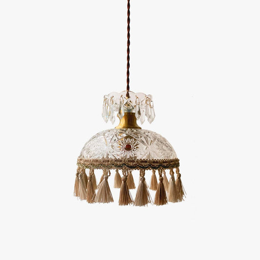 Bowl Tassel Ceiling light fitting Pendant Light