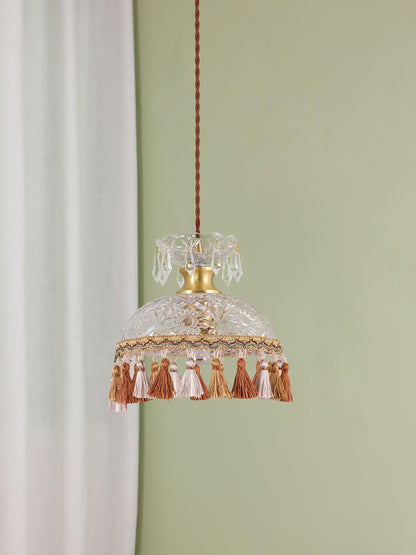 Bowl Tassel Ceiling light fitting Pendant Light