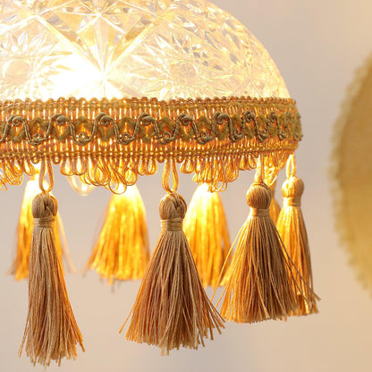 Bowl Tassel Ceiling light fitting Pendant Light