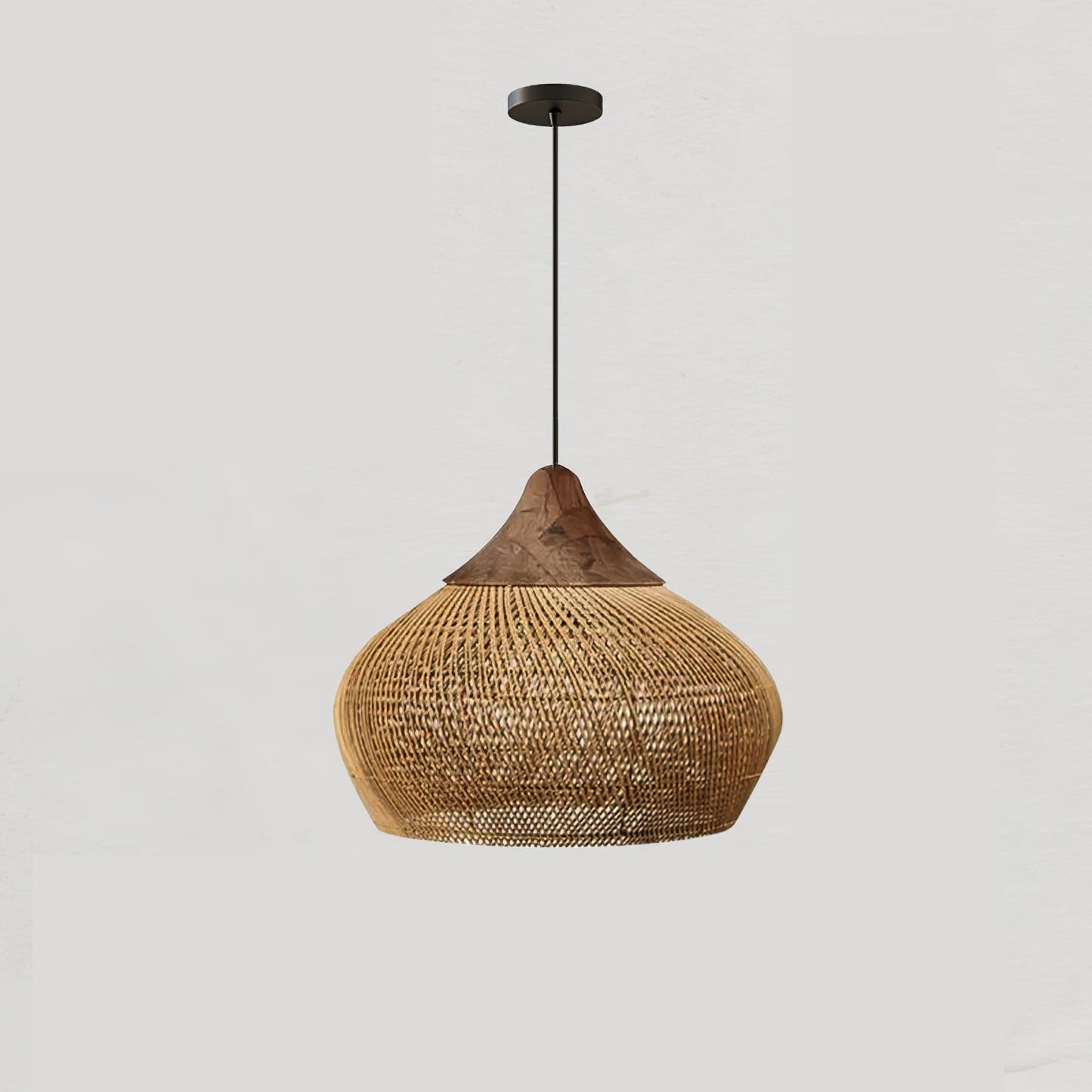 Braided Rattan Drop light Pendant Lamp