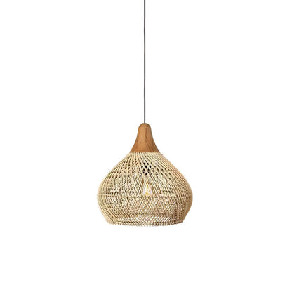 Braided Rattan Drop light Pendant Lamp