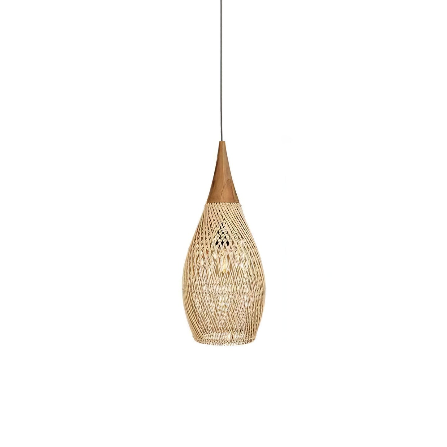 Braided Rattan Drop light Pendant Lamp