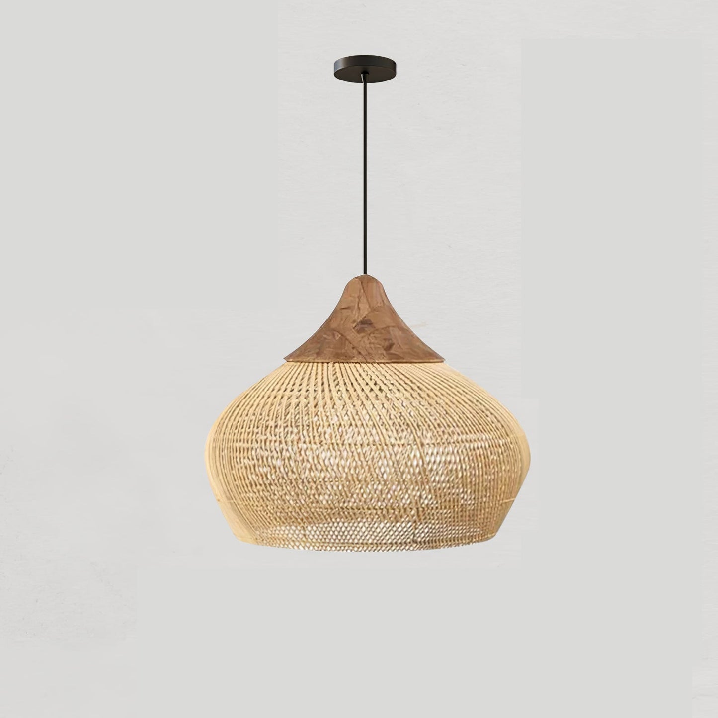 Braided Rattan Drop light Pendant Lamp