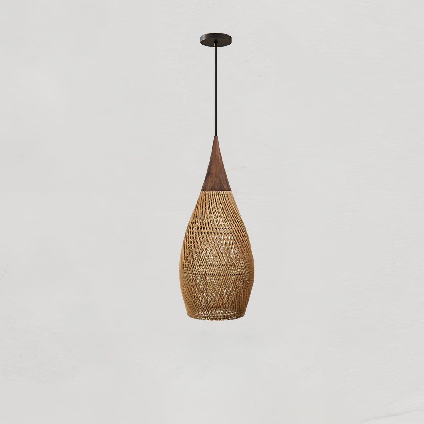 Braided Rattan Drop light Pendant Lamp