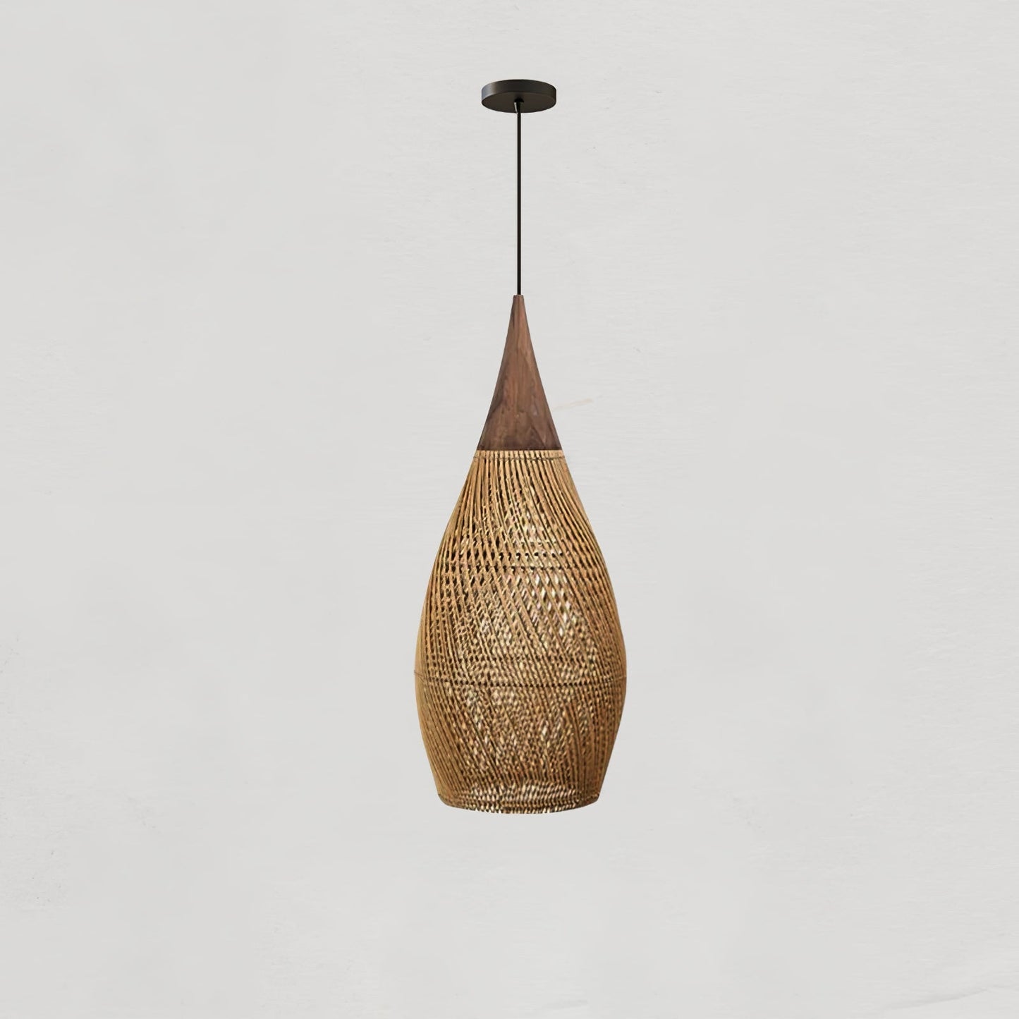 Braided Rattan Drop light Pendant Lamp