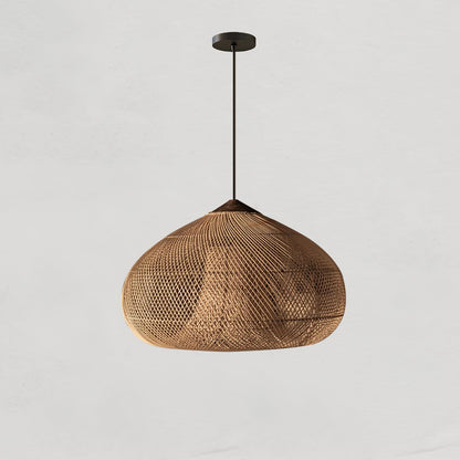 Braided Rattan Drop light Pendant Lamp